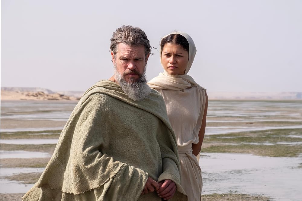 A still from Christopher Nolan's 2026 adaptation of the Odyssey.