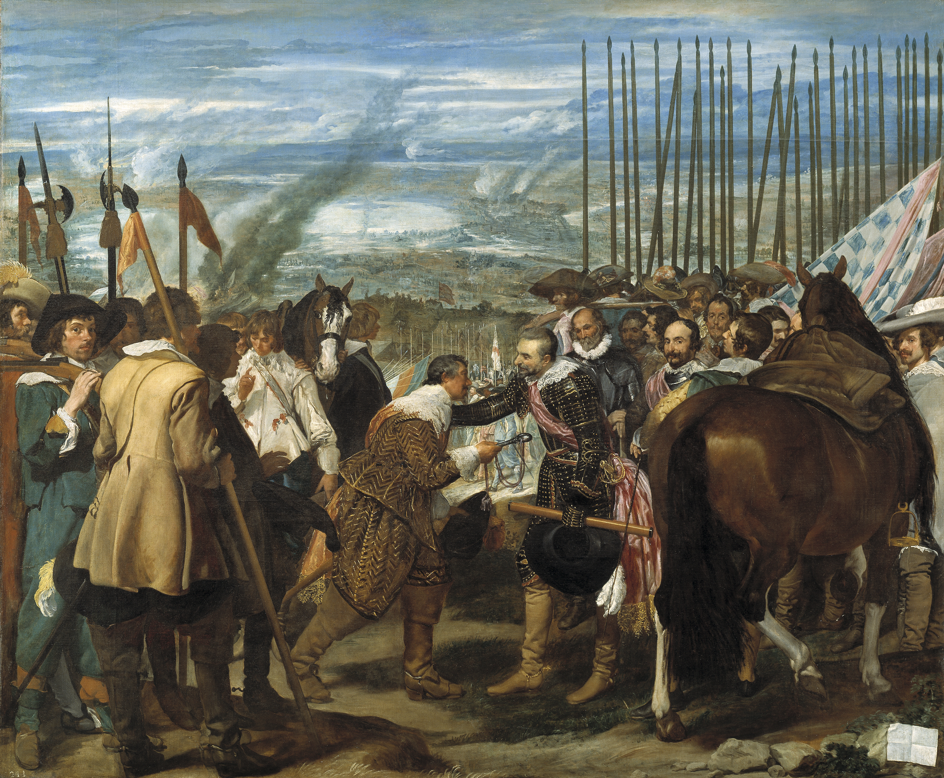 Diego Velázquez’s 1635 painting The Surrender of Breda 