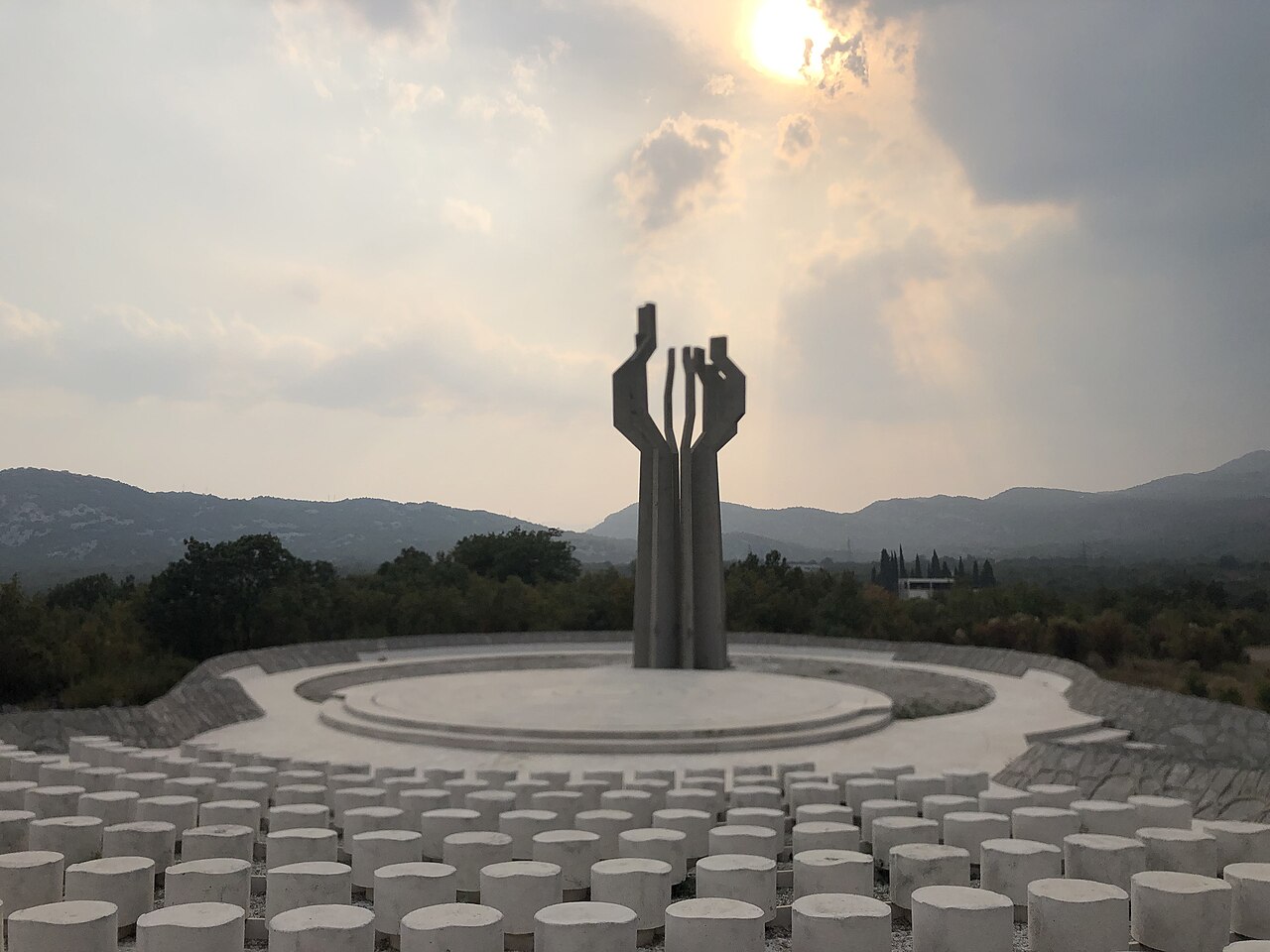 The Monument to the Fallen Soldiers of Lješanska Nahija.