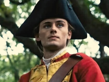 A screenshot of William Franklyn-Miller as George Washington in the film Young Washington.