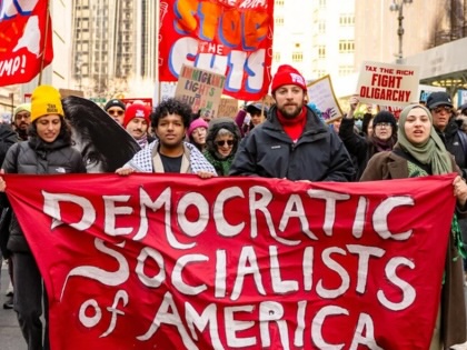 NYC-DSA marching