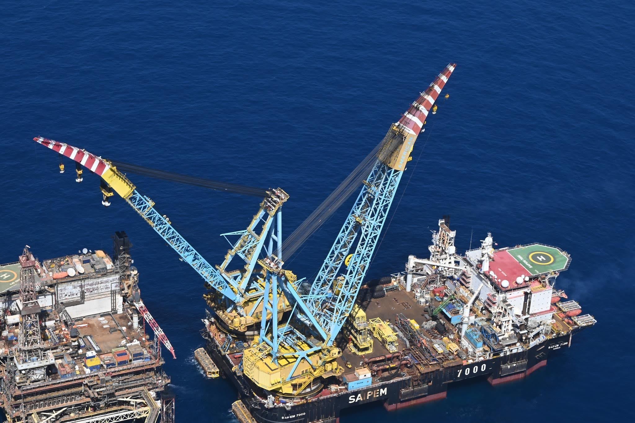 Oil infrastructure in the Mediterranean