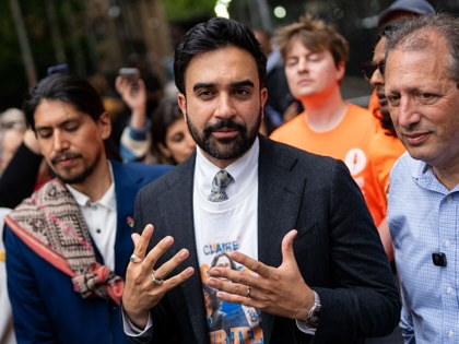 Illapa Sairitupac,  Zohran Mamdani,  and Brad Lander campaign in New York City. 