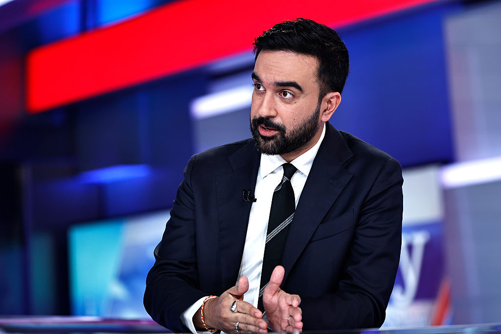 Zohran Mamdani visits "The Story With Martha MacCallum" at Fox News Channel Studios in New York City on October 15, 2025.