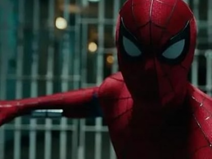 A cropped still from the 2026 film Spider-Man: Brand New Day.