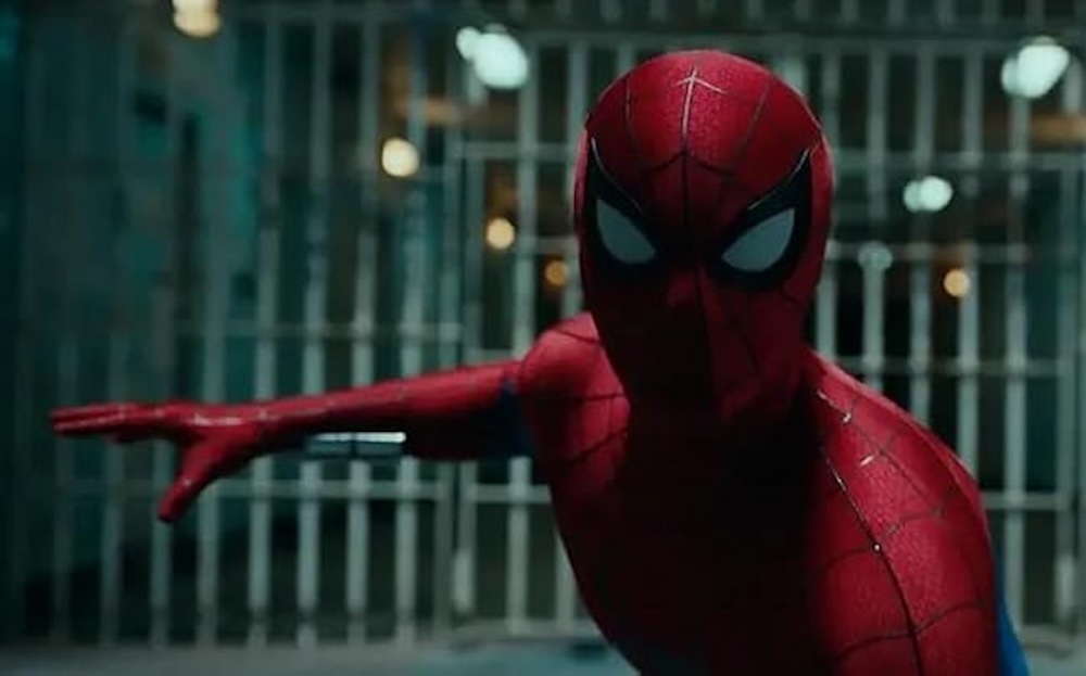 A cropped still from the 2026 film Spider-Man: Brand New Day.
