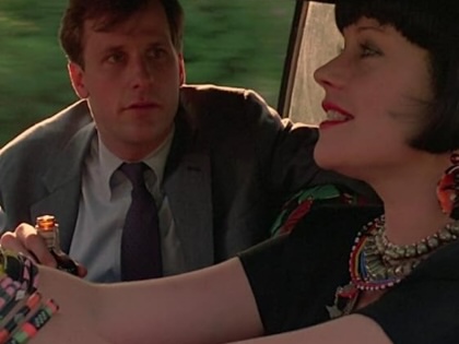 A still from the 1986 Jonathan Demme film Something Wild.