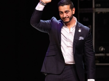 Democratic candidate for US Senate Abdul El-Sayed speaks to supporters at an election night rally at the Majestic Theatre on August 4, 2026, in Detroit, Michigan.