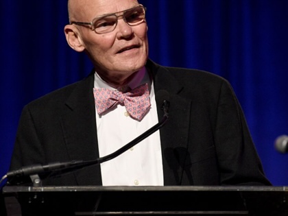 James Carville speaks onstage during Angel Ball 2015 on October 19, 2015, in New York City.