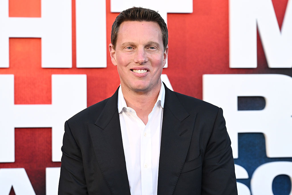 David Ellison at the "Billie Eilish - Hit Me Hard And Soft: The Tour (Live in 3D)" Los Angeles Premiere held at Village Theatre on May 6, 2026, in Los Angeles, California.