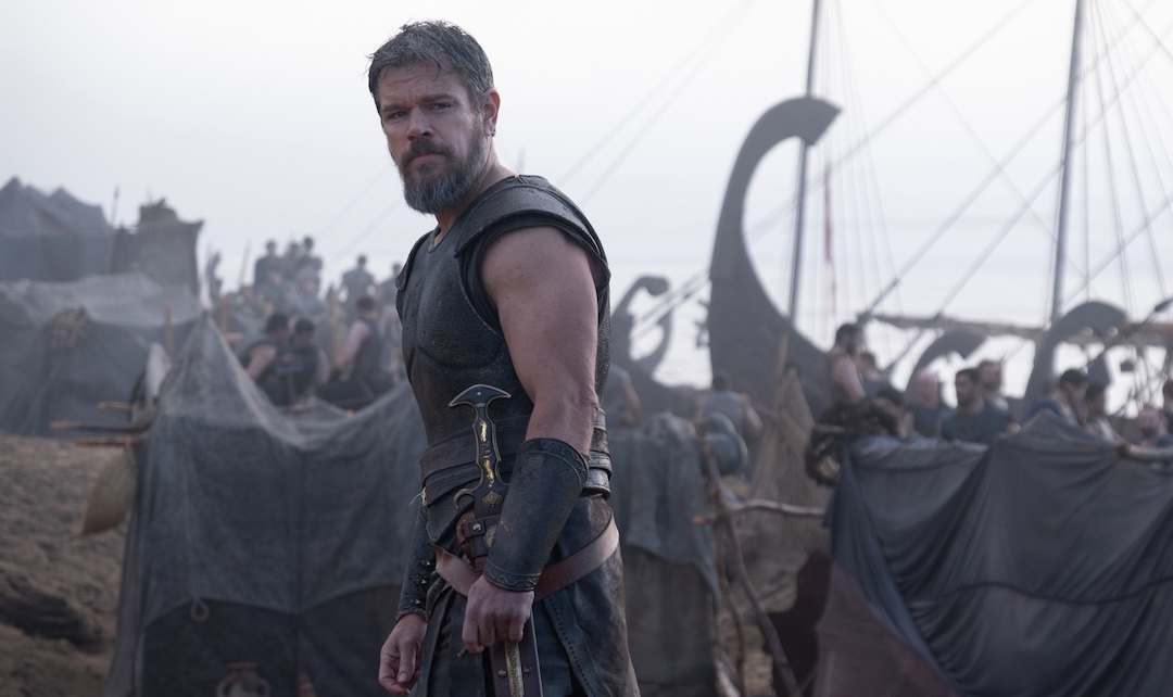 Matt Damon as Odysseus in Christopher Nolan's "The Odyssey."