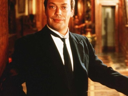 Tim Curry as the butler Wadsworth in "Clue."
