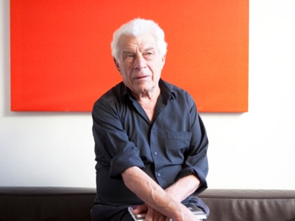 John Berger, photographed in Milan, Italy, in 2010.