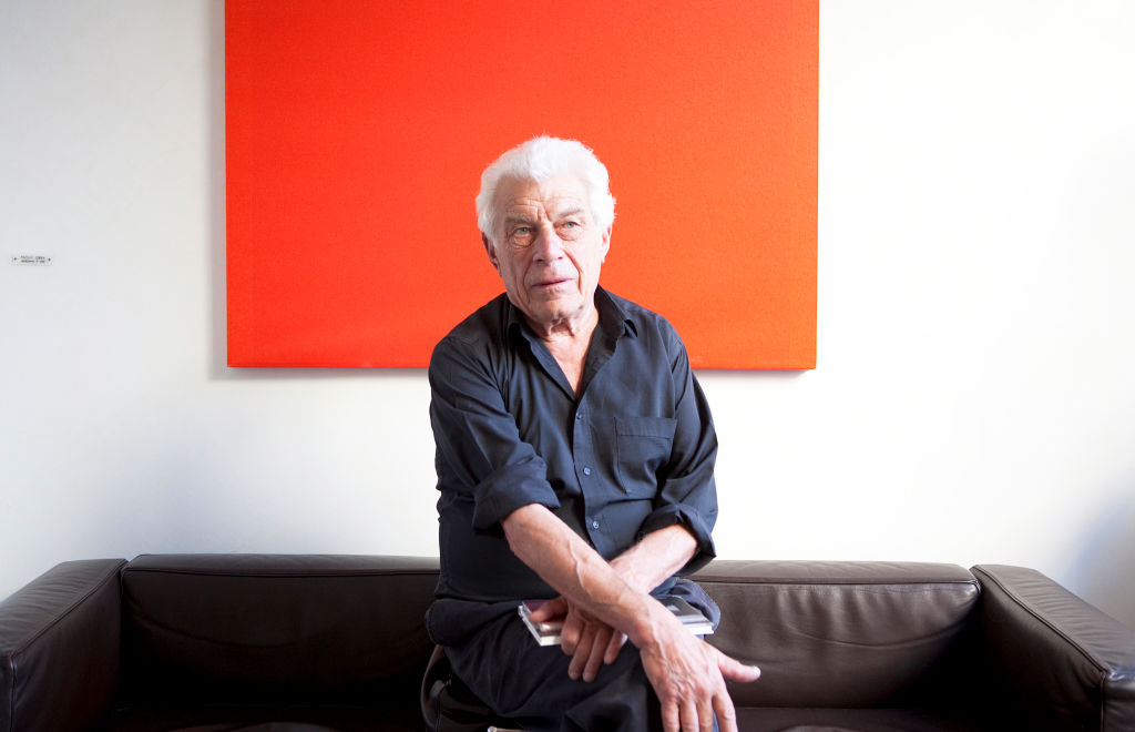 John Berger, photographed in Milan, Italy, in 2010.