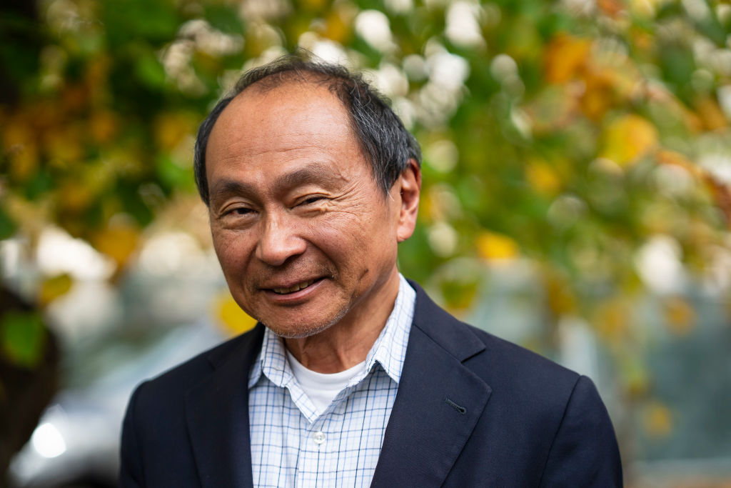 Francis Fukuyama is photographed at the Cheltenham Literature Festival on October 13, 2018, in Cheltenham, England.