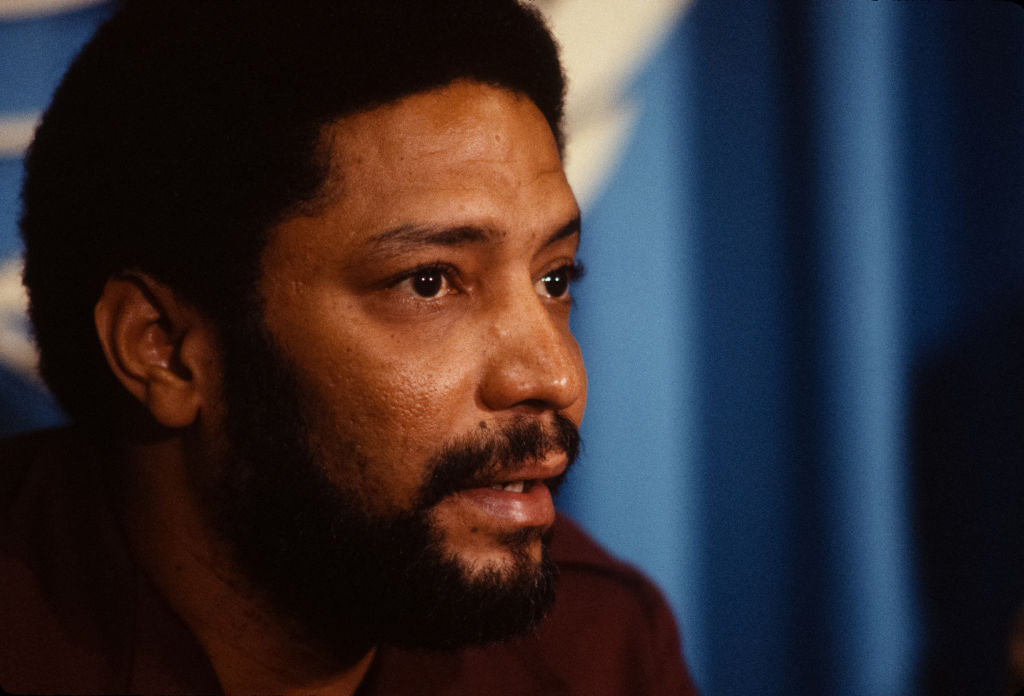 Maurice Bishop, prime minister of Grenada, speaks at the UN in 1979.