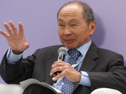 Francis Fukuyama at the Summit of Ladies and Gentlemen on September 12, 2024, in Kyiv, Ukraine.