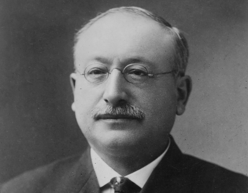 A portrait of Milwaukee socialist Victor L. Berger