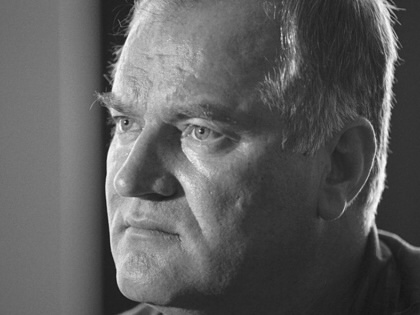 Serbian Commander Ratko Mladic, photographed in 1995.