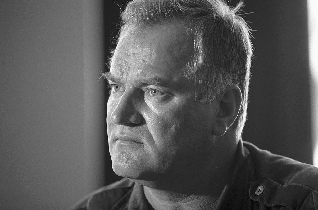 Serbian Commander Ratko Mladic, photographed in 1995.