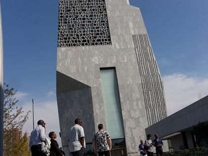 Landscape view of the Obama Presidential Center, recently built in the Hyde Park neighborhood to house the archives of the Obama presidency, September 4, 2026, in Chicago, Illinois.