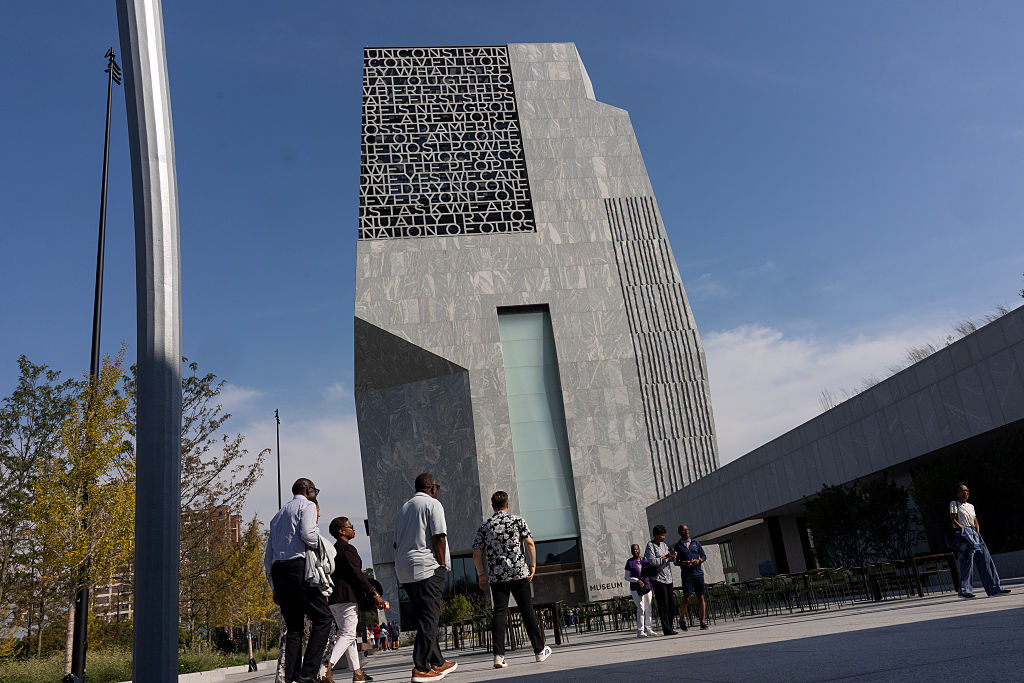 Landscape view of the Obama Presidential Center, recently built in the Hyde Park neighborhood to house the archives of the Obama presidency, September 4, 2026, in Chicago, Illinois.