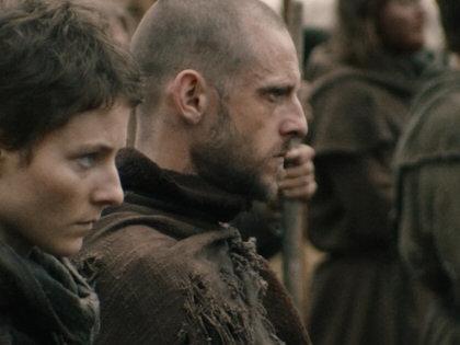 A still from Paul Greengrass's film "The Uprising."